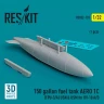 Reskit U32133 150 gallon fuel tank AERO 1C USN&USM 1/32