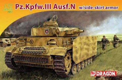 Dragon 7407 Pz.Kpfw. III Ausf. N (w/schгutzen) 1/72