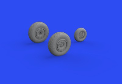 Eduard 648687 BRASSIN Ar 234B wheels (HAS/H.2000) 1/48