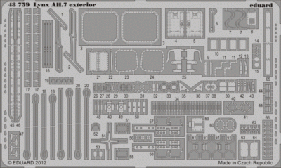 Eduard 48759 Lynx AH.7 exterior