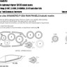 New Ware NWA-M0761 1/48 Mask F-35A Lightning II Fighter BASIC (MENG)
