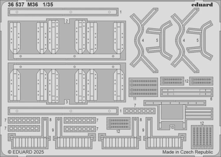 Eduard 36537 SET M 36 (TAM) 1/35