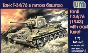 UniModel UMM-72326 Soviet tank T-34/76 (1943) 1/72