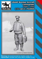 Black Dog F32055 USAAF Bomber aircraft commander 1940-45 1/32