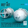 Reskit 72571 Mk-XVII Depth bombs (350 lb) (4 pcs.) 1/72