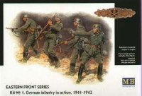 Master Box 03522 Восточный фронт №1. Немецкая пехота 1941-42 1/35