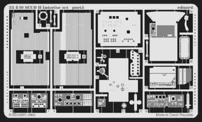 Eduard 35540 SCUD B interior DRA