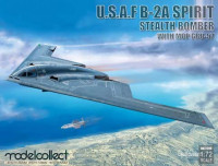 Modelcollect UA72206 USAF B-2A Spirit Stealth Bomber with Mop GBU-57 1/72