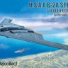 Modelcollect UA72206 USAF B-2A Spirit Stealth Bomber with Mop GBU-57 1/72
