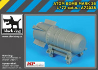 BlackDog A72038 Atom bomb Mark 36 1/72