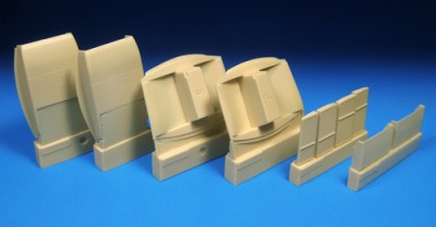 Barracuda Studios BCR32340 Supermarine Spitfire Mk.IXc Wing Correction (designed to be used with Revell kits) - 1/32