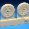 Barracuda Studios BCR48406 Hawker Hunter F.4/F.6 Main and Nose Wheels 1/48