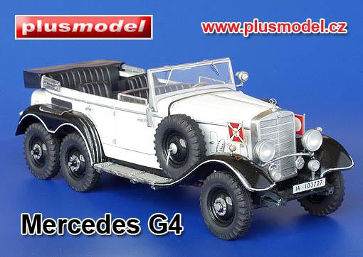 Plus model 164 SdKfz 21 Mercedes G4 - Complete Resin Kit 1:35