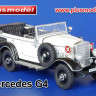 Plus model 164 SdKfz 21 Mercedes G4 - Complete Resin Kit 1:35