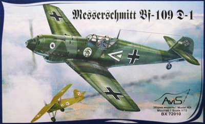 Avis 72010	Bf109D-1