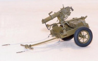 Plus model 400 U. S. handcart M3A1 with Browning 0,3 1:35