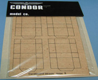 Condor А-020	Картонные коробки без надписей, тип 5, 4 шт