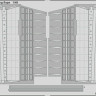 Eduard 481073 SET P-40N landing flaps (ACAD) 1/48