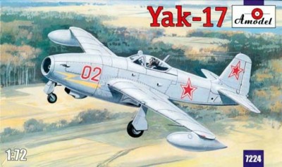 Amodel 07224 YAK-17 1/72