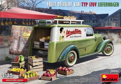 Miniart 38044 Typ 170V Lieferwagen Fruit Delivery Van 1/35