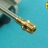Aber 35 L-253 75mm gun barrel with muzzle brake for German Tank Pz.Kpfw.VI Ausf. D/F (VK36.01) (designed to be used with Revosys Model kits) 1/35
