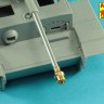 Aber 35 L-253 75mm gun barrel with muzzle brake for German Tank Pz.Kpfw.VI Ausf. D/F (VK36.01) (designed to be used with Revosys Model kits) 1/35