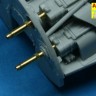 Aber A32010 Set of 2 German barrels for aircraft 30mm machine cannons Mk.108 with blast tube 1/32