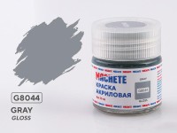 Machete G8044 Краска акриловая Gray (Серый, глянцевый) 10 мл.