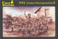Caesar Miniatures H053 German (WWII) Panzergrenadiers set 2 1/72