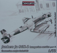 Kora Model C7225 Junkers Ju 86K-2 Hungary Conv.set (Part II) 1/72