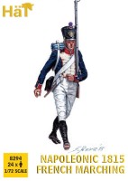 НАТ 8294 1815 French Infantry Marching 1/72