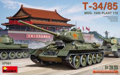 MiniArt 37091 T-34-85 Mod 1945 Plant 112 1/35