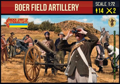 Strelets STR22472 Boer Field Artillery Anglo-Boer War 1/72