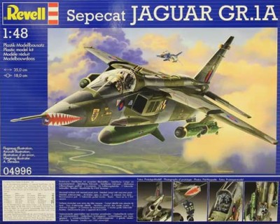 Revell 04996 Истребитель-бомбардировщик Sepecat Jaguar GR.1A ВВС Великобритании 1/48