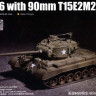 Trumpeter 07170 US M26 with 90mm T15E2M2 1/72