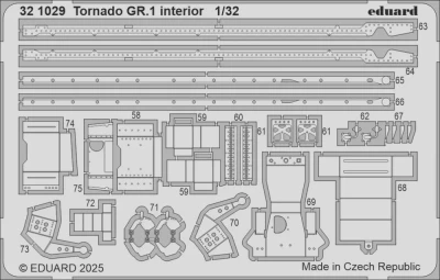 Eduard 321029 SET Tornado GR.1 interior (ITAL) 1/32