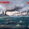 ICM S70021 Kaiser's Steel Fist (4 kits & displ.stands) 1/700