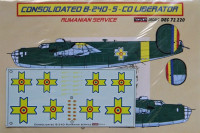 Kora Model DEC72220 Consolidated B-24D-5-CO Romanian serv. декали декали 1/72
