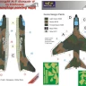 Lf Model M72114 Mask A-7 Corsair II in Vietnam Camoufl.paint. 1/72
