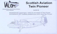 Valom DS06 Twin Pioneer - Seats (civil version) 1/72