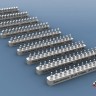 ЭВМ RS35084 Заклепка с полусферической головкой D = 0,86 мм 1/35