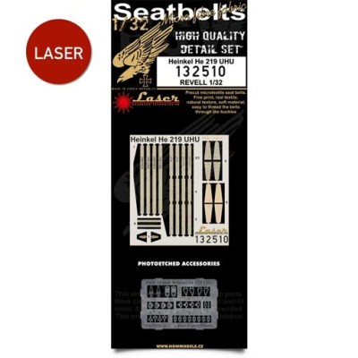 HGW 132510 Seatbelts Heinkel He 219 UHU (REV) 1/32