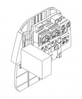 CMK 4250 Ju88A-Bulkh.w/radio set for B-stand pos.with 2 MG81 1/48