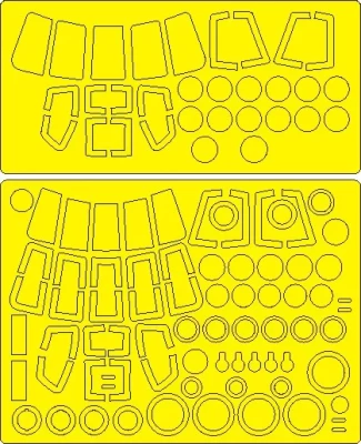 New Ware NWA-M1063 Mask MIL Mi-8MT EXPERT (ZVE 4828) 1/48