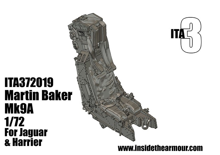 Inside the Armour ITA372019 Martin Baker Mk9a Sepecat Jaguar and BAe Harrier Gr.1/Gr.3 Kits 1/72