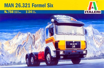 Italeri 00756 MAN 26.321 &quot;Formel 6&quot; 1/24