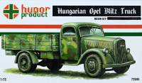 Hunor Product 72045 Hungarian version OPEL BLITZ (Civil version in the Army) 1/72