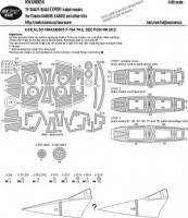 New Ware NWA-M0814 1/48 Mask TF-104G / F-104DJ EXPERT (KIN)