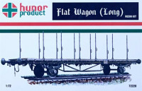 Hunor Product 72220 Flat Wagon - Long (resin kit) 1/72