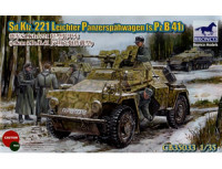 Bronco CB35033 Sd.Kfz.221 Leichter Panzerspahwagen (s.Pz.B.41) 1/35